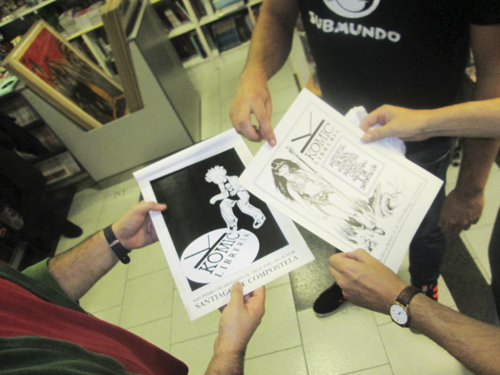 Fran Bueno: Bolsas para Komic Librería